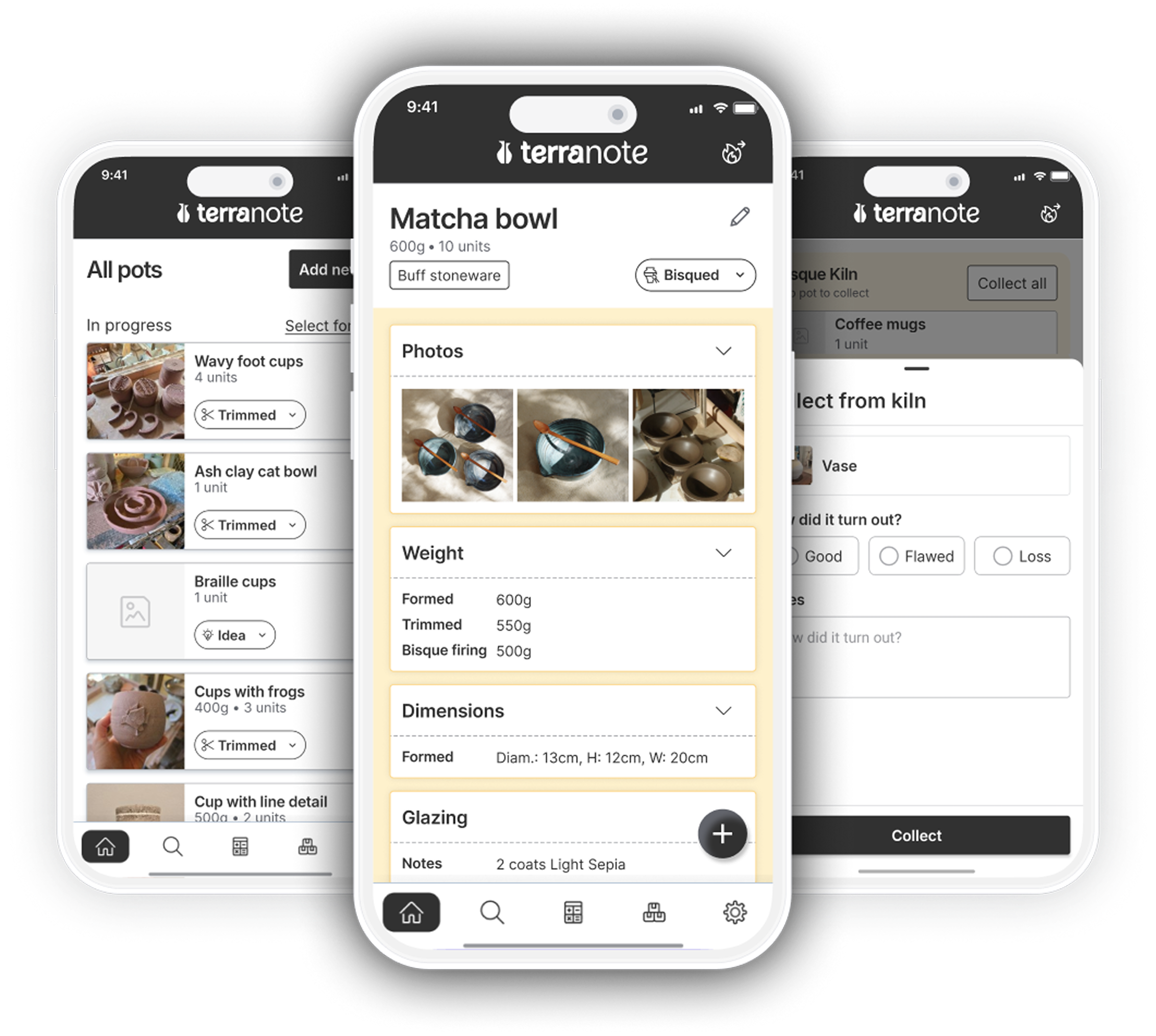 Terranote app demo